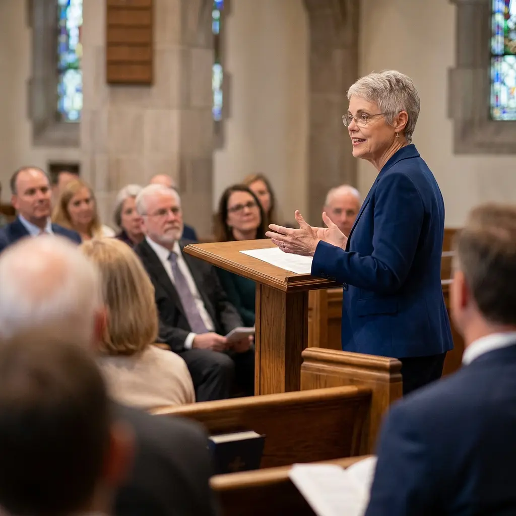 Audience engaged at a dementia care workshop